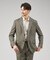 【セットアップ対応/FLEX JACKET】オーロラツイード ストレッチ ジャケ