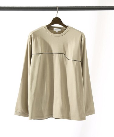 【フロントパイピング】ロングスリーブ Tシャツ