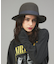 【RUBEN/ルーベン】OPEN CROWN FELT HAT/フェルトハット