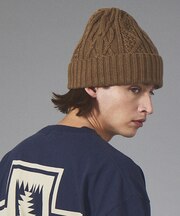 【RUBEN/ルーベン】CABLE BORE WATCHCAP/ケーブル裏ボアフ