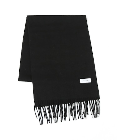 【カシミヤ100%】 細幅 ベーシック マフラー 30×164