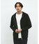 【袖配色ステッチ】ジップアップ パーカー