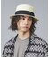 【RUBEN/ルーベン】STRAW BOATER HAT /ストローハット/カン