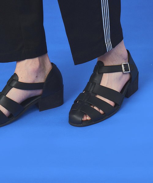 ネオレザー グルカサンダル / ハイヒール【予約】｜アバハウスの