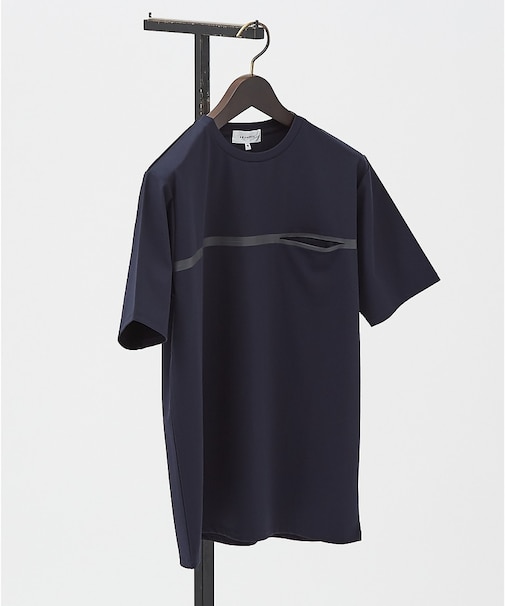 【フロントシーム】 デザイン ポケット Tシャツ
