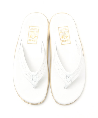 ISLAND SLIPPER / アイランドスリッパ】レザー トングサンダル 