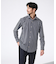 【FLEX SHIRTS】マルチストレッチ シャンブレー ストライプ シャツ