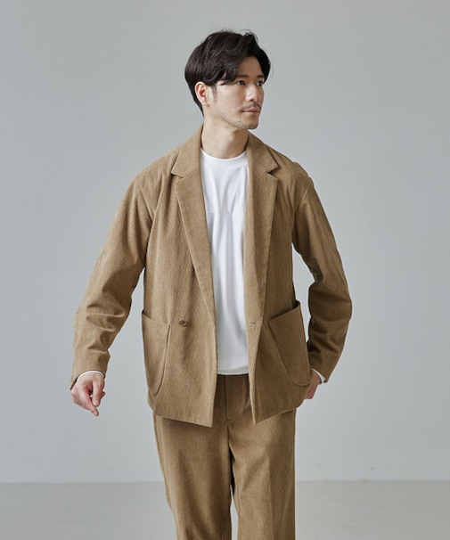【セットアップ対応】コール オーバーサイズ ダブルジャケット