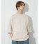 【定番】ドロップショルダー 五分袖 メローロック Tシャツ