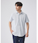 【FLEX SHIRTS】接触冷感 ペンストライプ　半袖シャツ