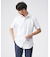 【FLEX SHIRTS】接触冷感 ペンストライプ　半袖シャツ