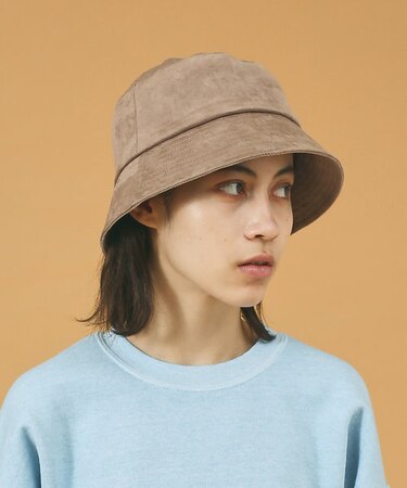 【RUBEN/ルーベン】FAKE SUEDE BUCKET  HAＴ/フェイクス