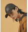 【RUBEN/ルーベン】FAKE LEATHER CAP/フェイクレザーキャップ