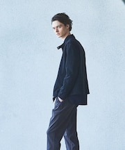 【ネオスエード】ポンチ ライダース ジャケット / ブルゾン