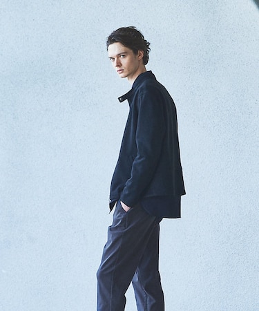 【ネオスエード】ポンチ ライダース ジャケット / ブルゾン