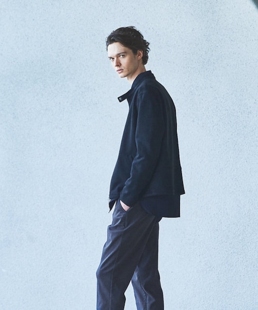 【ネオスエード】ポンチ ライダース ジャケット / ブルゾン