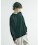 【AH ABAHOUSE】ネオスエード  ドルマンスリーブ 長袖Tシャツ/スウェ