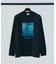 【AH ABAHOUSE】アートタッチ プリント 長袖Tシャツ