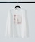 【AH ABAHOUSE】アートタッチ プリント 長袖Tシャツ