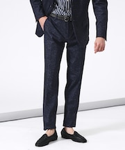 【FLEX PANTS/セットアップ対応】ストレッチ ポンチ スラックス
