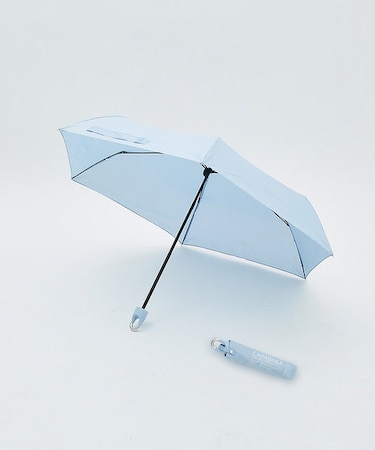 【晴雨兼用】カラビナ式で鞄に引っ掛けられる 親骨55cm 折り畳み傘