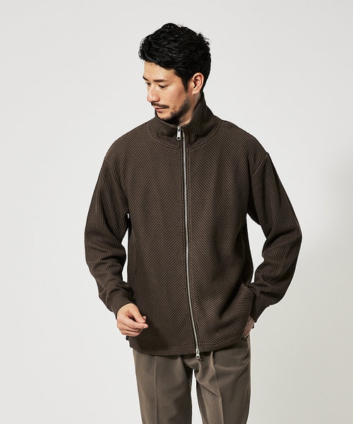 バイアスカット 】ドライバーズニット / ブルゾン｜アバハウスの通販