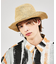 【RUBEN/ルーベン】RAFFIA HAT/ラフィアハット