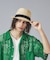 【RUBEN/ルーベン】RAFFIA HAT/中折れラフィアハット