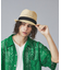 【RUBEN/ルーベン】RAFFIA HAT/中折れラフィアハット