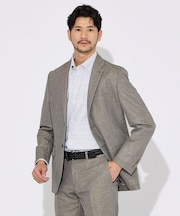 【セットアップ対応/FLEX JACKET】TOP調 カラミ メッシュ ナチュラ