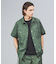 【TAION / タイオン】MILITARY HALF SLEEVE SHIRT