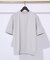 【リブ付】シルケット ポンチ 半袖 Tシャツ