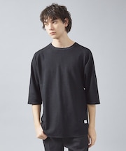 【JEMORGAN /ジェーイーモーガン 】ワッフル7分袖ラグランTシャツ