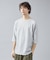 【JEMORGAN /ジェーイーモーガン 】ワッフル７分袖ラグランTシャツ