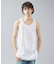 【JEMORGAN /ジェーイーモーガン 】ワッフルロングシルエットタンクトップ