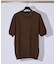 【2024新色】針抜きプレーティング ニットTシャツ