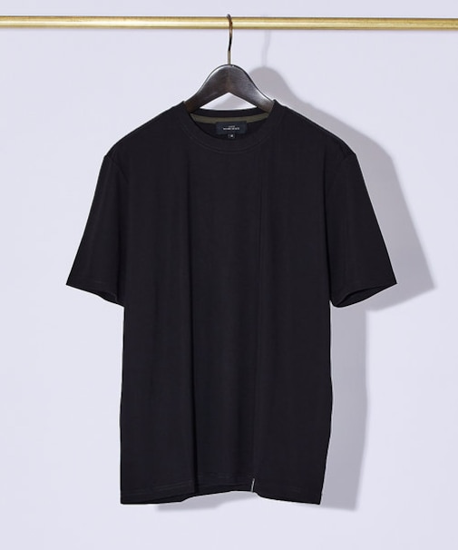 【クルーネック】ストレッチ ポンチ 半袖Tシャツ
