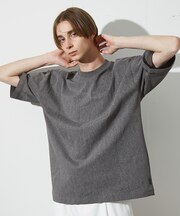 【ヴィンテージ風】ピグメントプリント　刺繍Tシャツ
