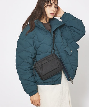 【NoiR / ノアール】撥水加工 2WAY ショルダーバッグ ポーチ Swit