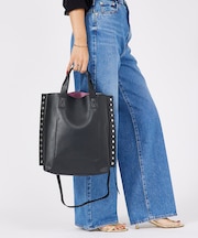 【cheek /チーク】rivet 2way tote/リベット2way トート