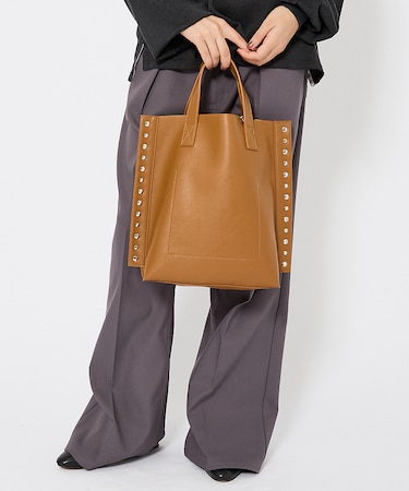 【cheek /チーク】rivet 2way tote/リベット2way トート