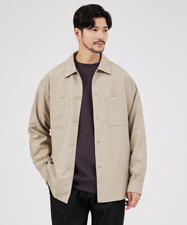 【インバーテッドプリーツ】CPOシャツ