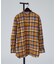 【別注】Individualized shirts / ネルチェック バンドカラ