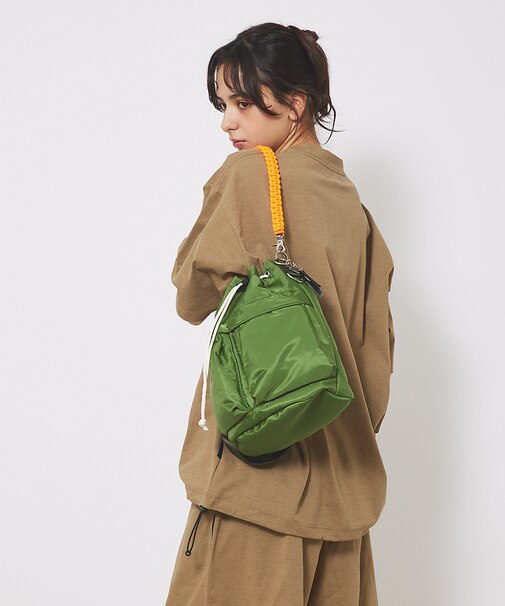 【cheek/チーク】kinchaku code2WAY tote/巾着2WAY