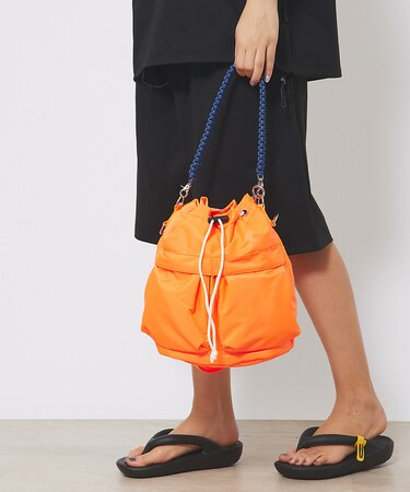 【cheek/チーク】kinchaku code2WAY tote/巾着2WAY