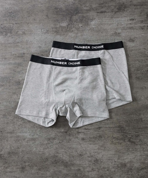 【FRUIT OF THE LOOMxNUMBER(N)INE 】2パックワッフ