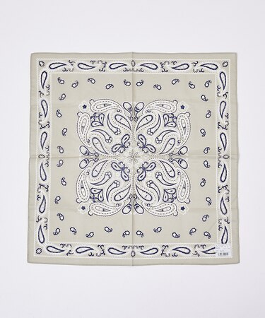 ペイズリーハンカチ