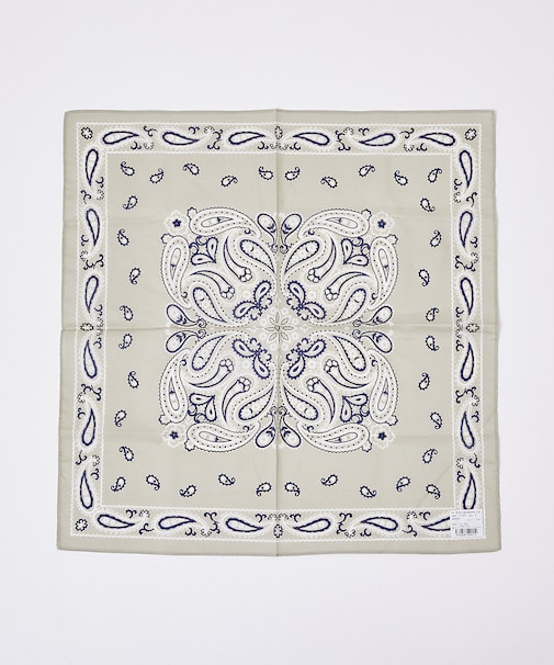 ペイズリーハンカチ