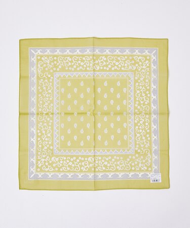 ペイズリーハンカチ