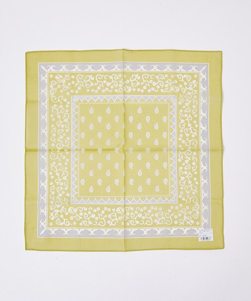 ペイズリーハンカチ